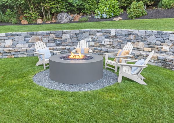 Rock Wall Landscaping in Glenview