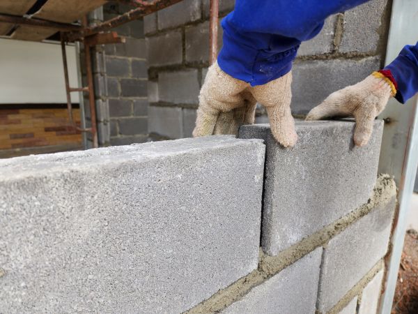 Concrete Block Repair in Glenview