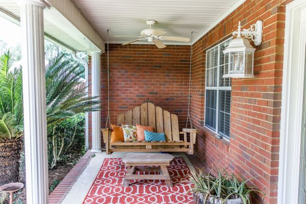 Porch Brick Repair in Glenview