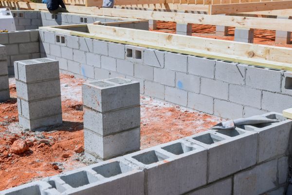 Cement Block Installation in Glenview